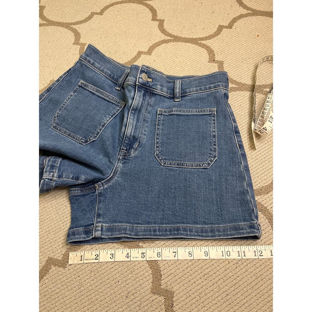 J. Crew Sailor denim short, 4” inseam, size 27, MSRP $98,
Cg691 - Picture 9 of 11